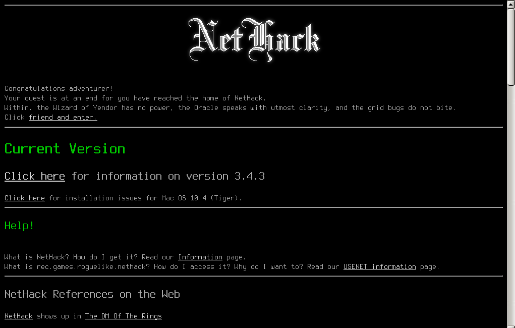NetHack - Terminal Mode