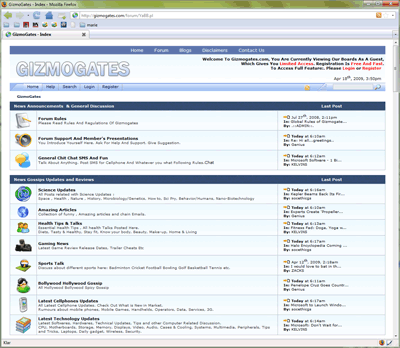 Gizmogates forum Cleaned Up
