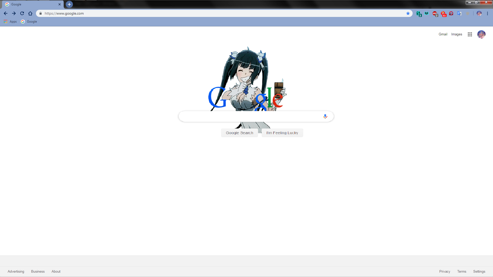 Google logo of Hestia  Dancing From Danmachi