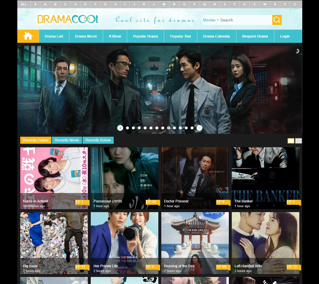 Dramacool Dark Theme