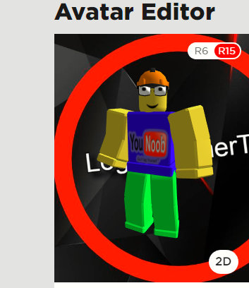 Roblox LoganGamerTV Avatar Editor Background