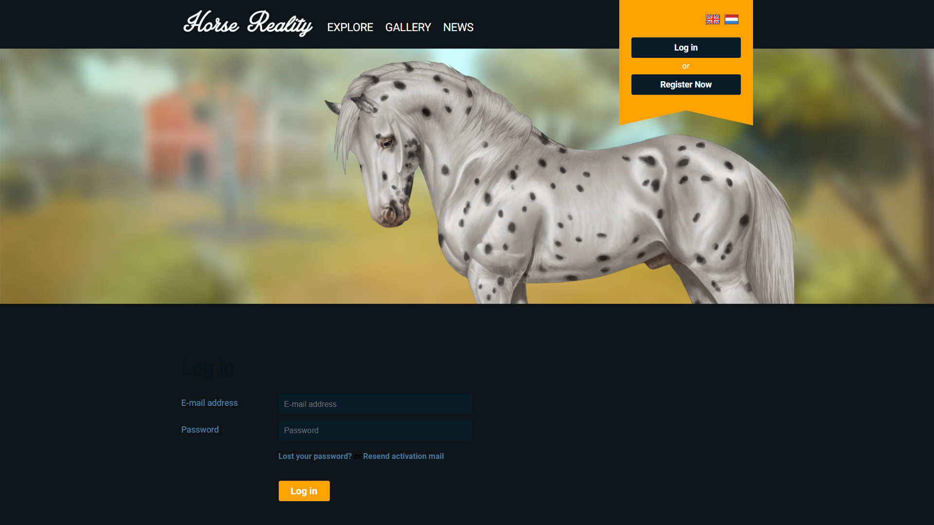 Horse Reality: Vanilla Darkmode