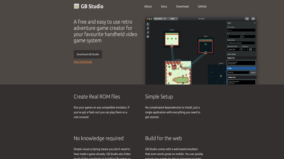 GB Studio Pop!_OS Theme