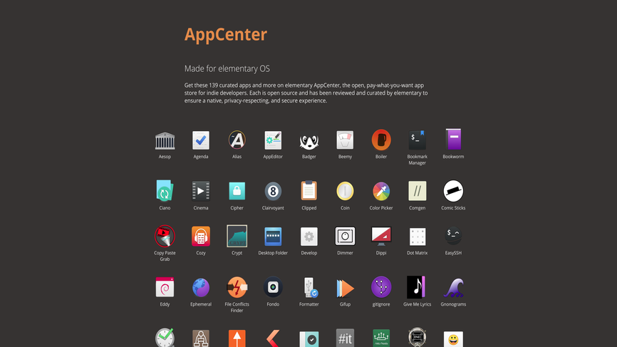 Elementary AppCenter Pop!_OS Theme