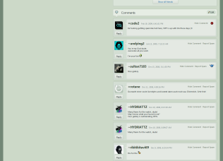 DeviantArt - Remove Spam Comments