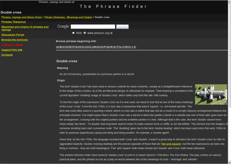 Phrases.org.uk Remove Ad and Black theme