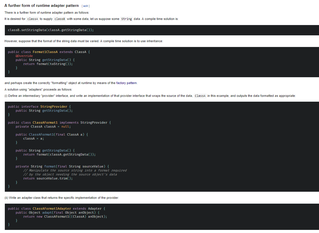 Wikipedia Dark Code Snippets