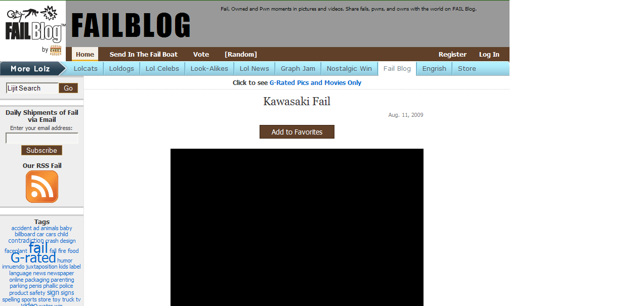 FailBlog.org Cleanup