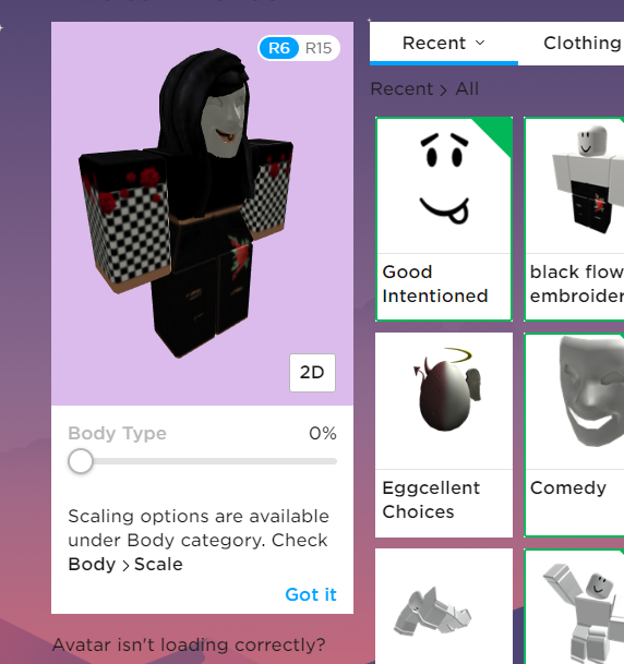 purple aesthetic roblox