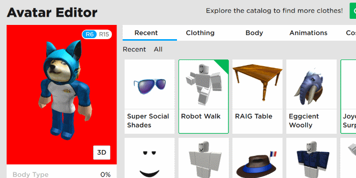 Red Roblox Avatar Background