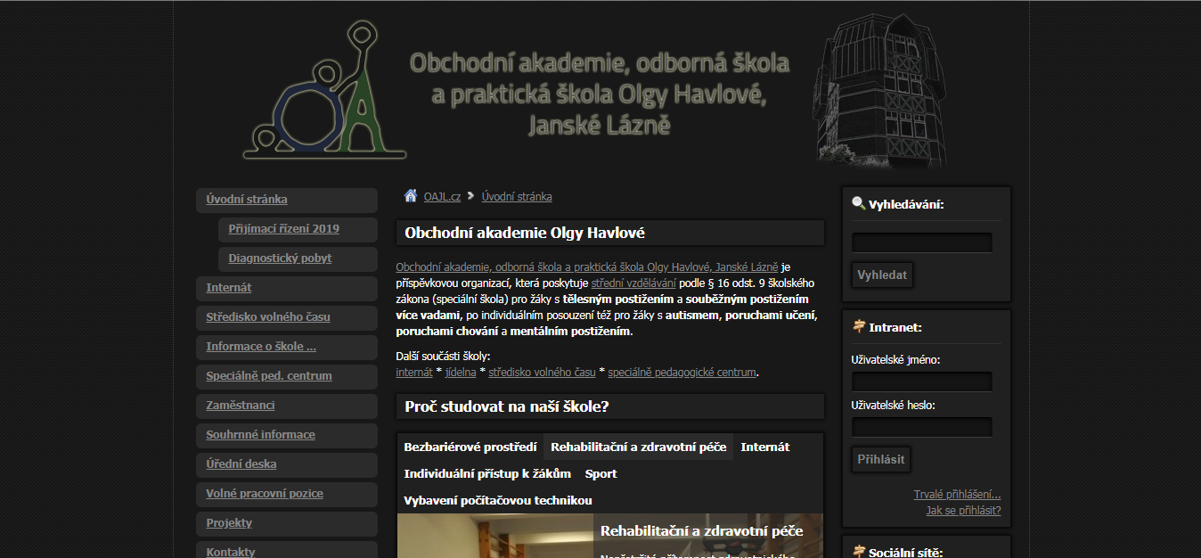 OAJL - Dark theme