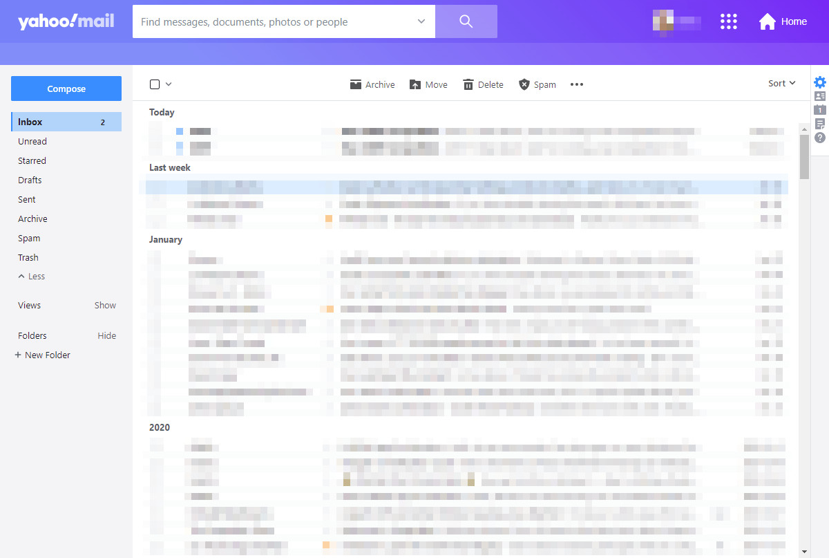 Y!Mail Dee-cluttered