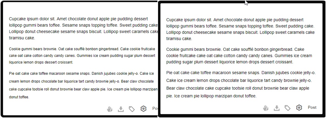Unified Font Size for Tumblr Dashboard
