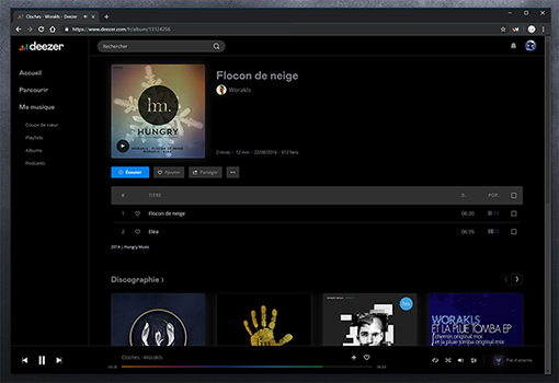 Deezer DEEP DARK (New design 2019) [discontinued]