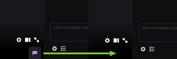 Hide whispers button on Twitch.tv