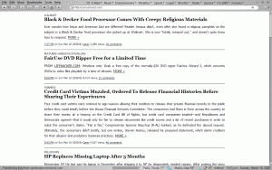 Website: cleaner - The Consumerist eXtreme version