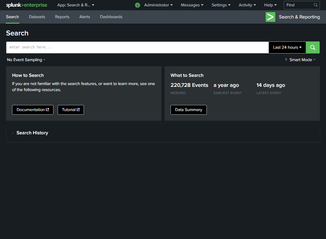 Splunk Dark Theme