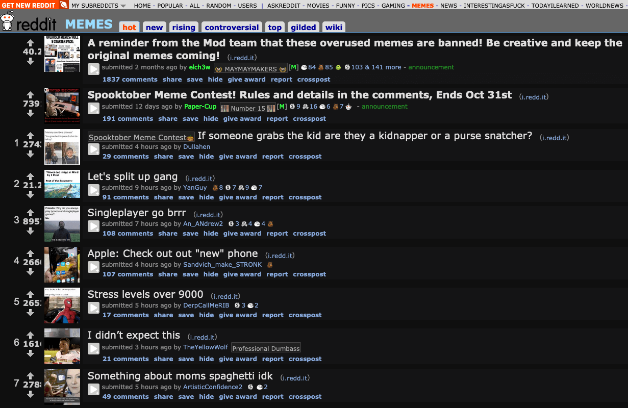 reddit old dark