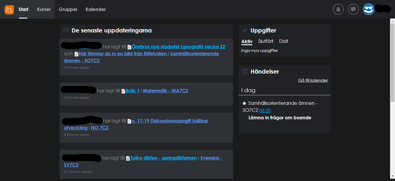 itslearning DarkMode