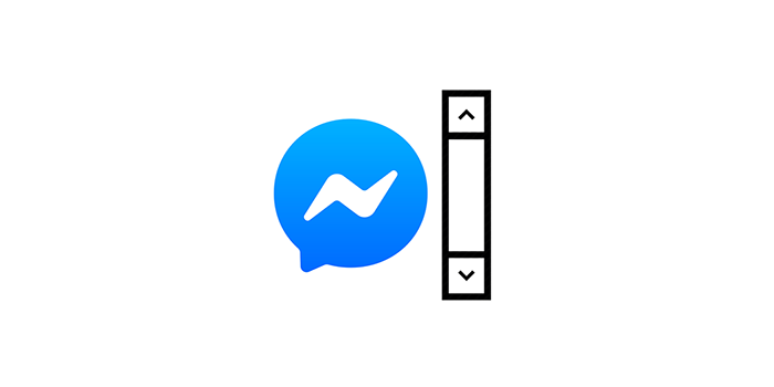 Facebook Messenger scroll fix