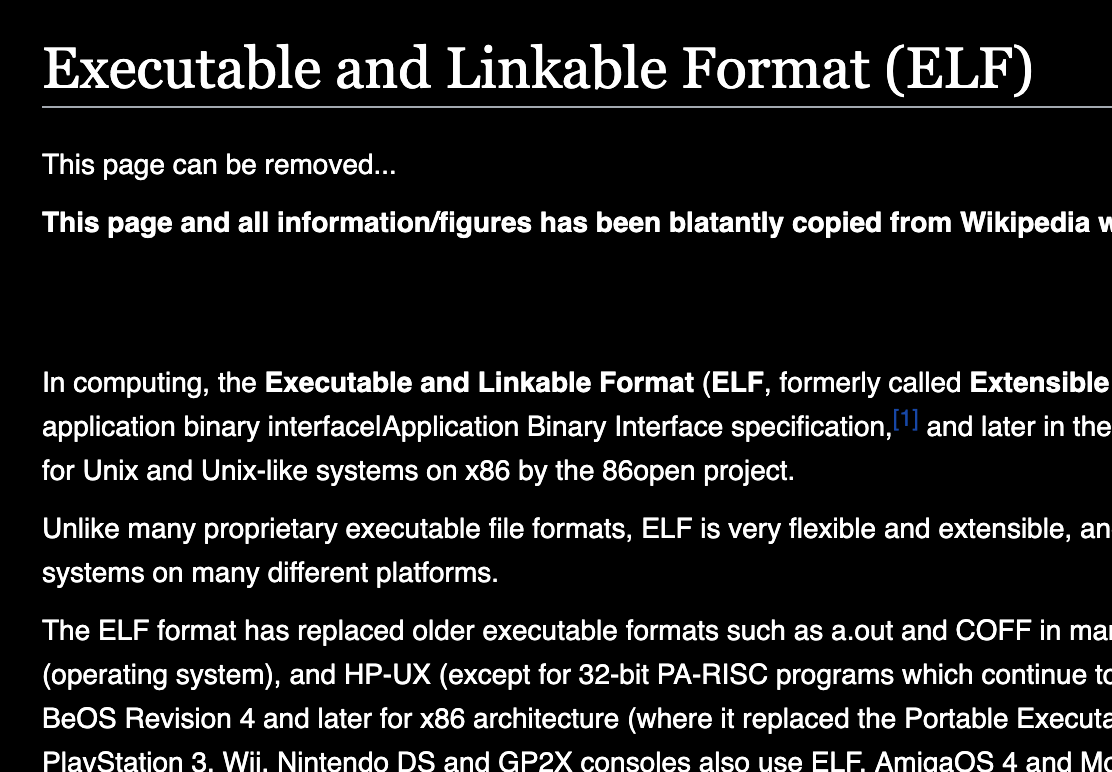 elinux dark theme