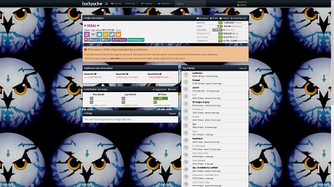 backpack.tf tiled profile backgrounds