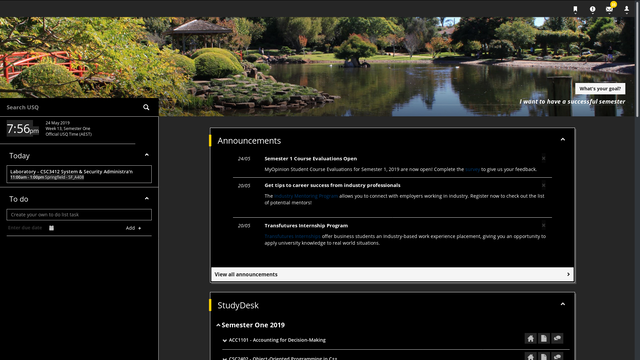 USQ Dark Theme