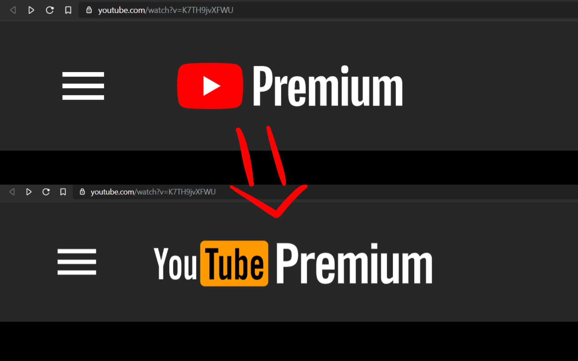 YouTube Premium in PHub style.