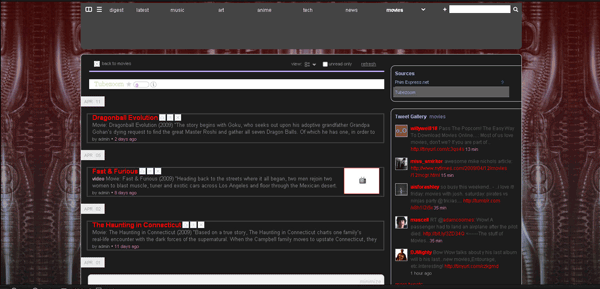GigerRed2 for Feedly