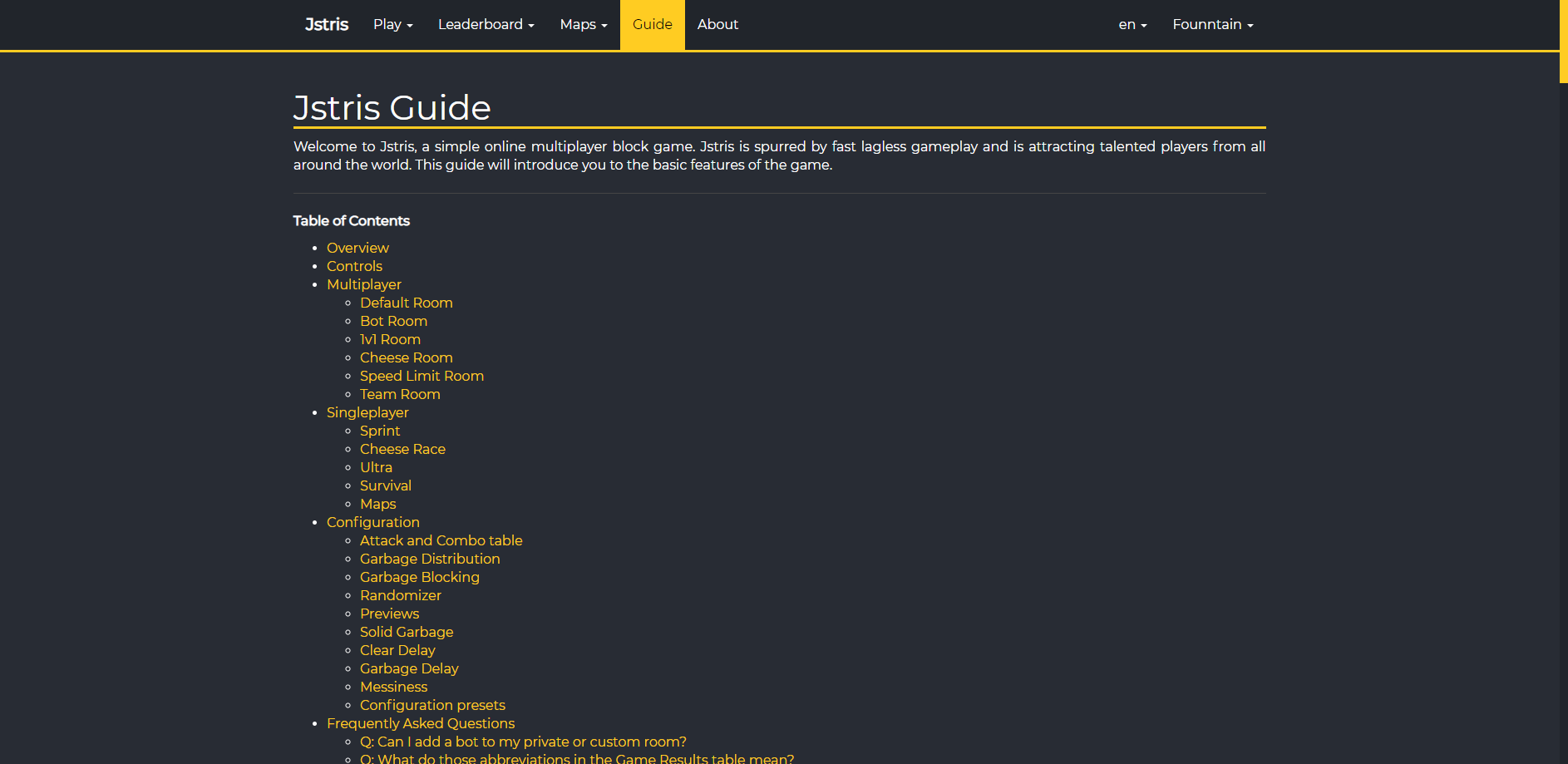 Dark theme for Jstris