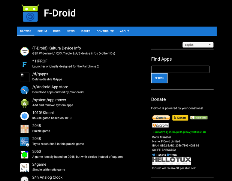 Black F-Droid