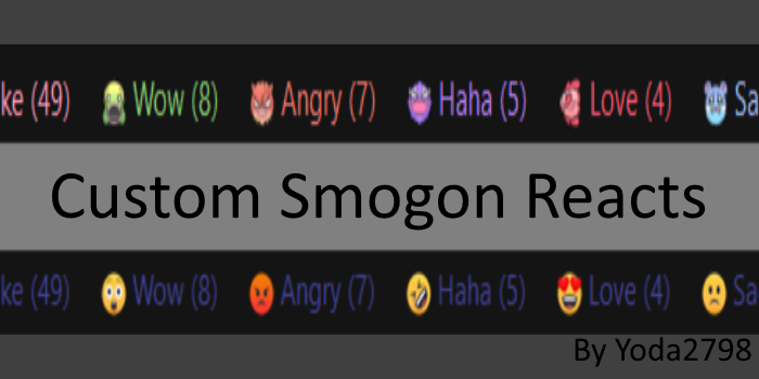Custom Smogon Reacts