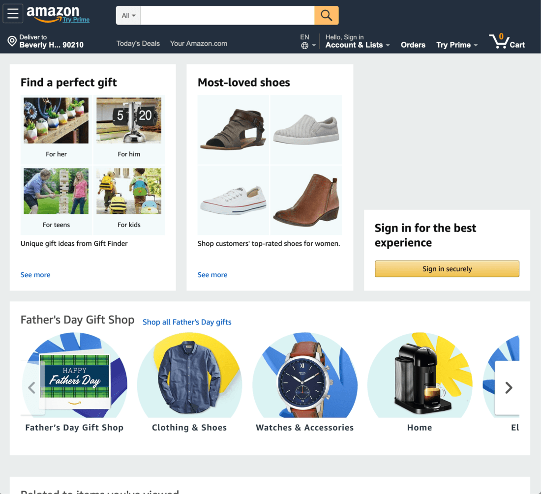 Fewer Amazon.com Ads