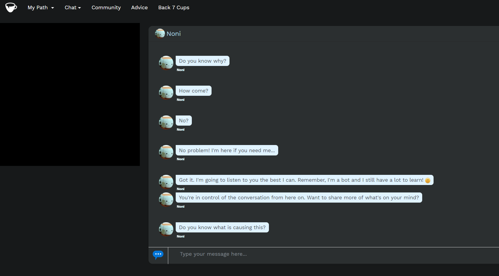 7cups Dark Theme **UPDATED 2022**