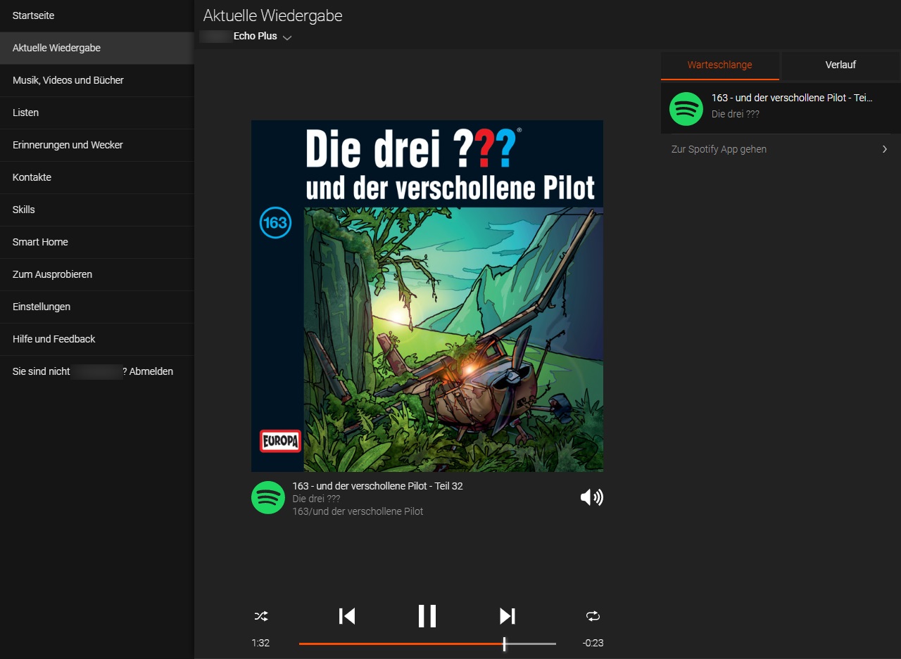 Alexa Settings Better Fonts