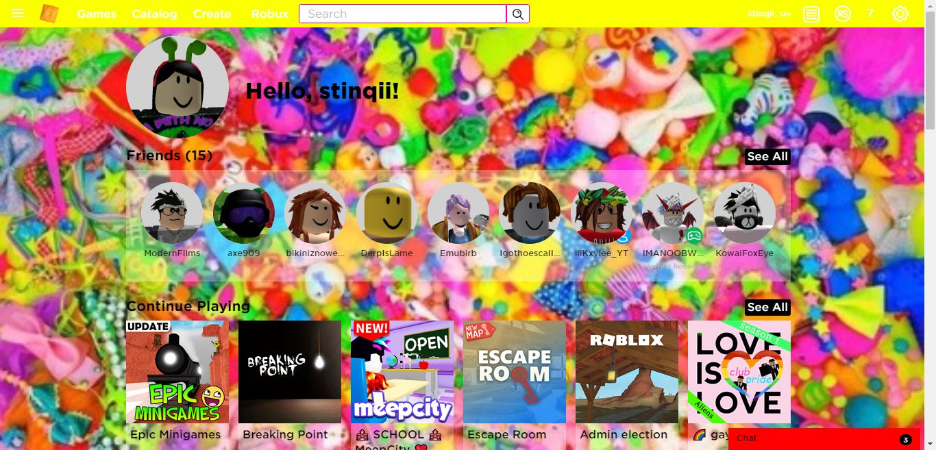 scenecore/kidcore roblox background