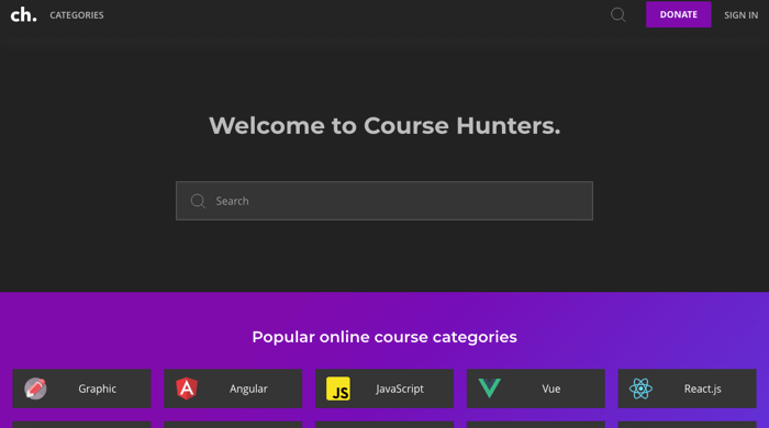 coursehunters.net Restyle