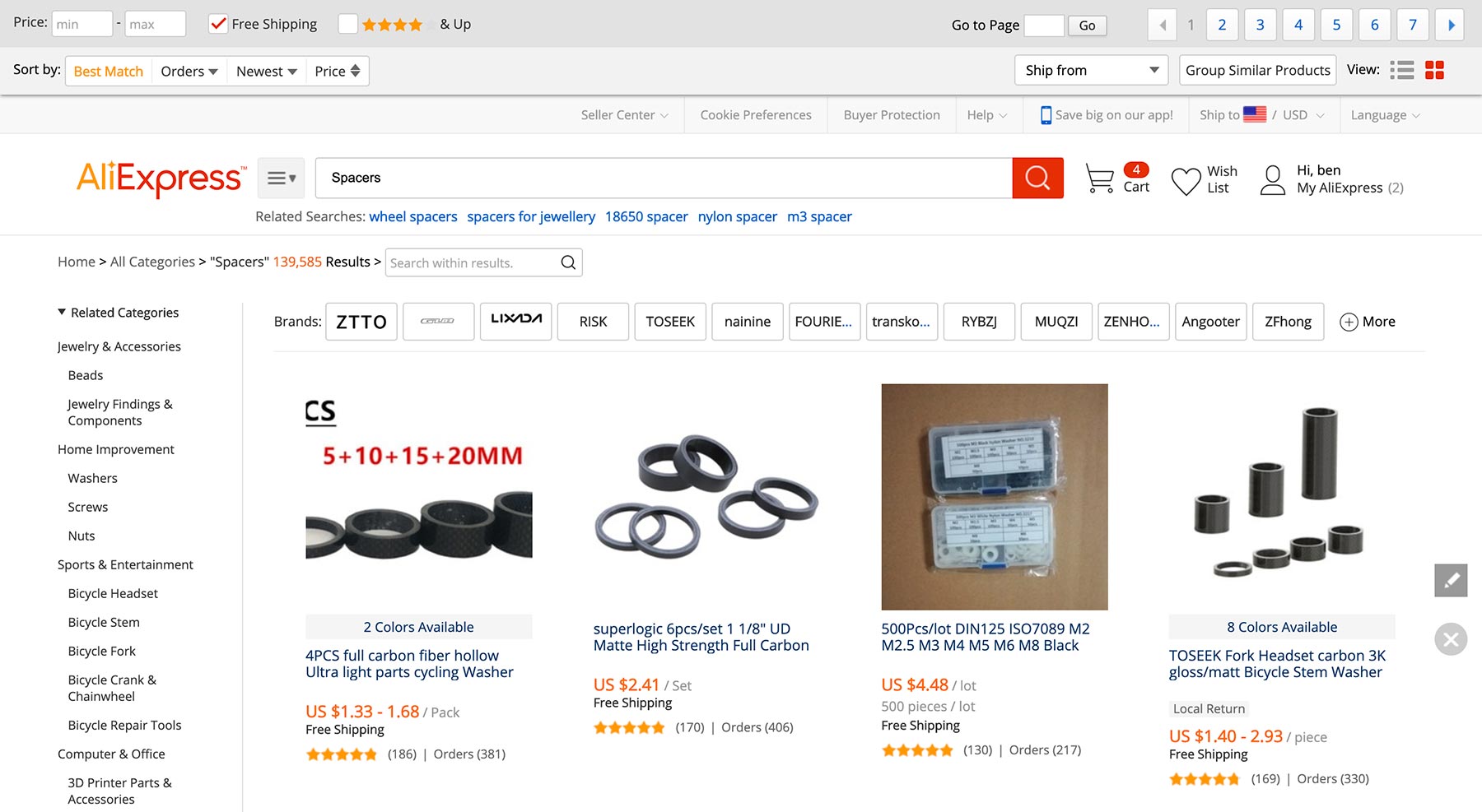 AliExpress.com Cleanup