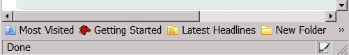 Firefox 3 Bookmarks toolbar on top of statusbar