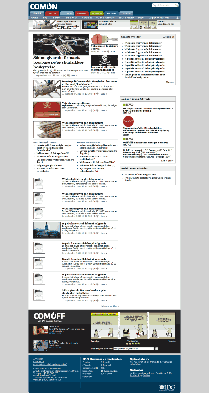 Comon.dk fix