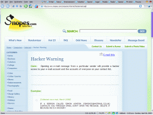 Snopes.com Antispoil