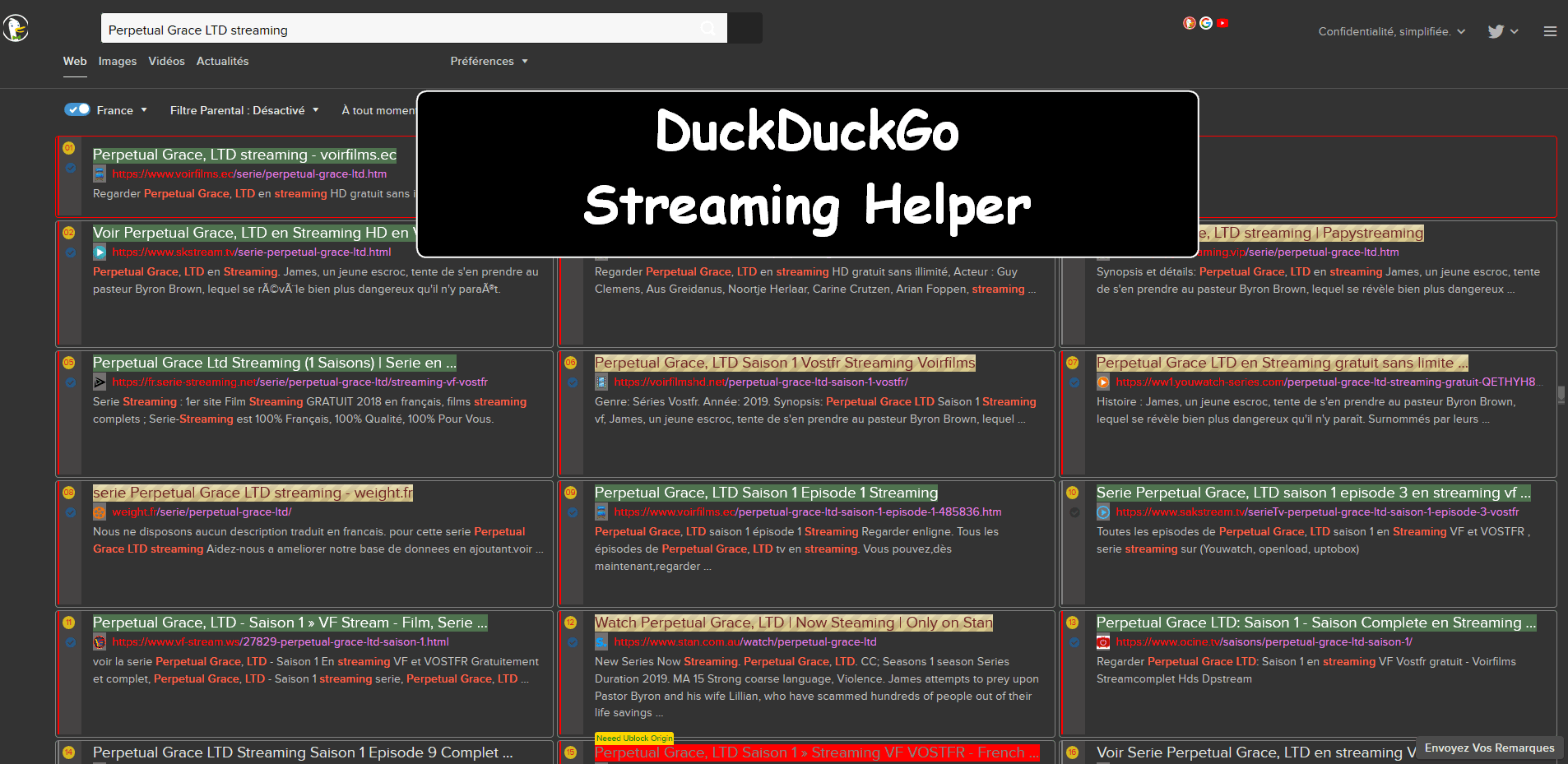 Stream - DuckDuckGo - Streaming Helper v.27