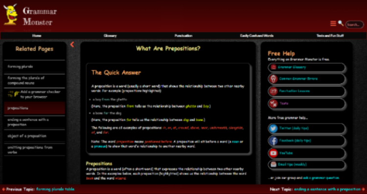 Grammar-Monster by BamaBraves