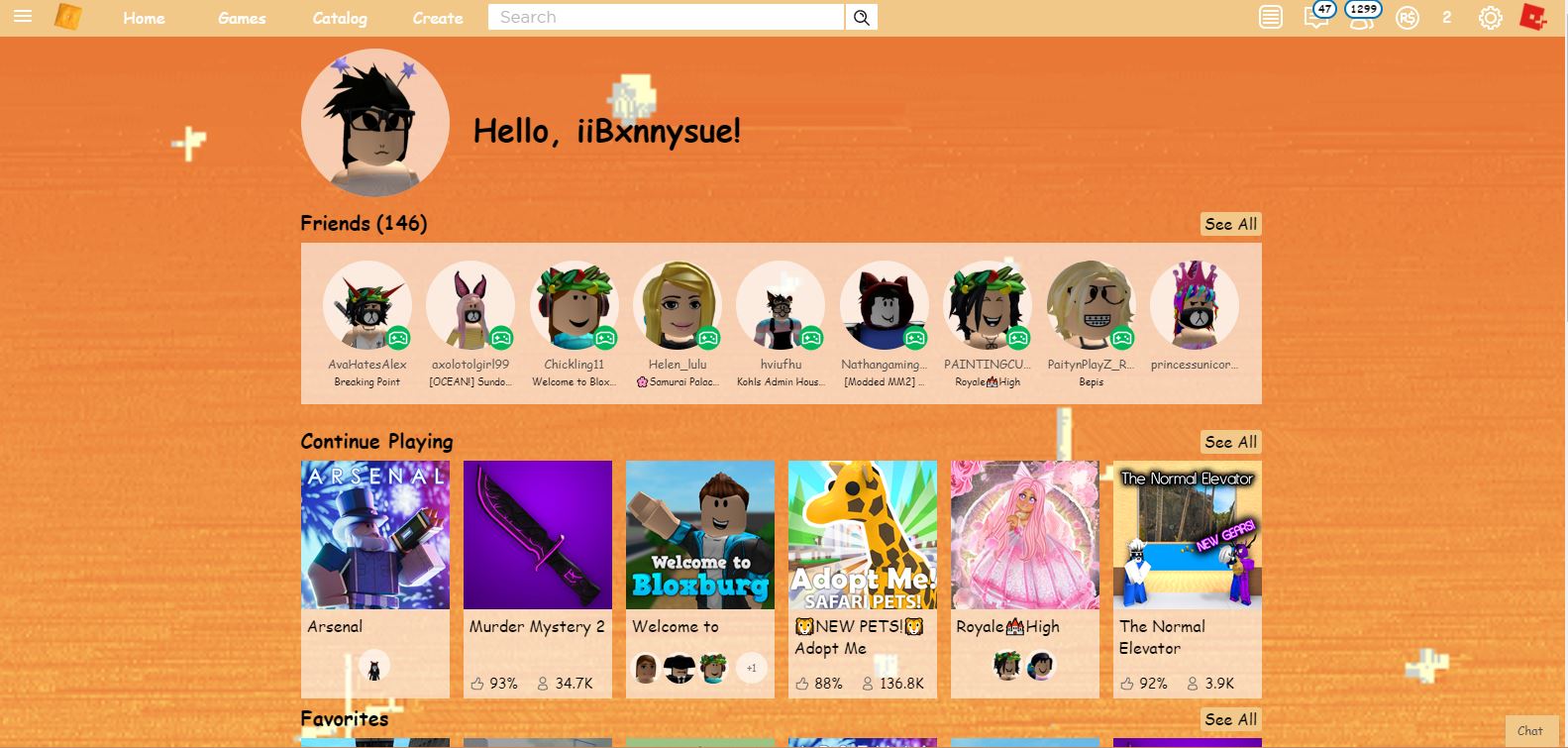 Orange Cream Roblox