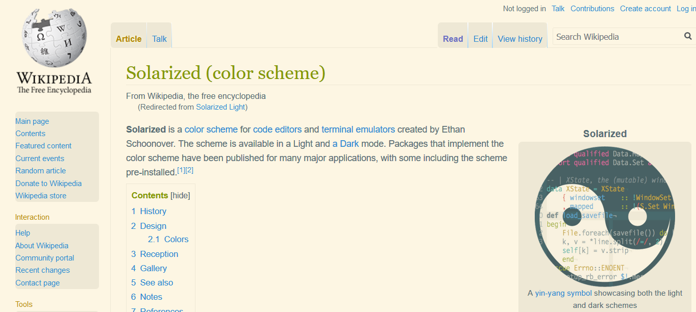 Global Solarized Light