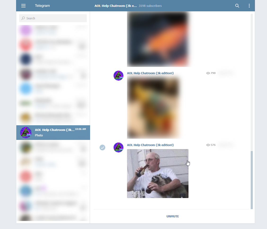 Web Telegram Privacy Mode