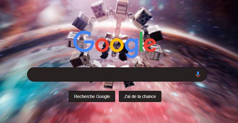 Interstellar Google Theme