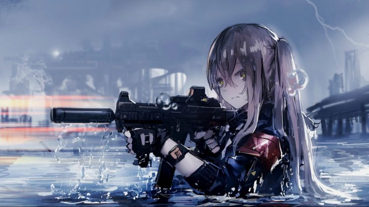 Anime Girl With Gun Roblox