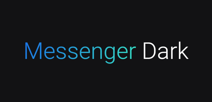 Dark Facebook Messenger
