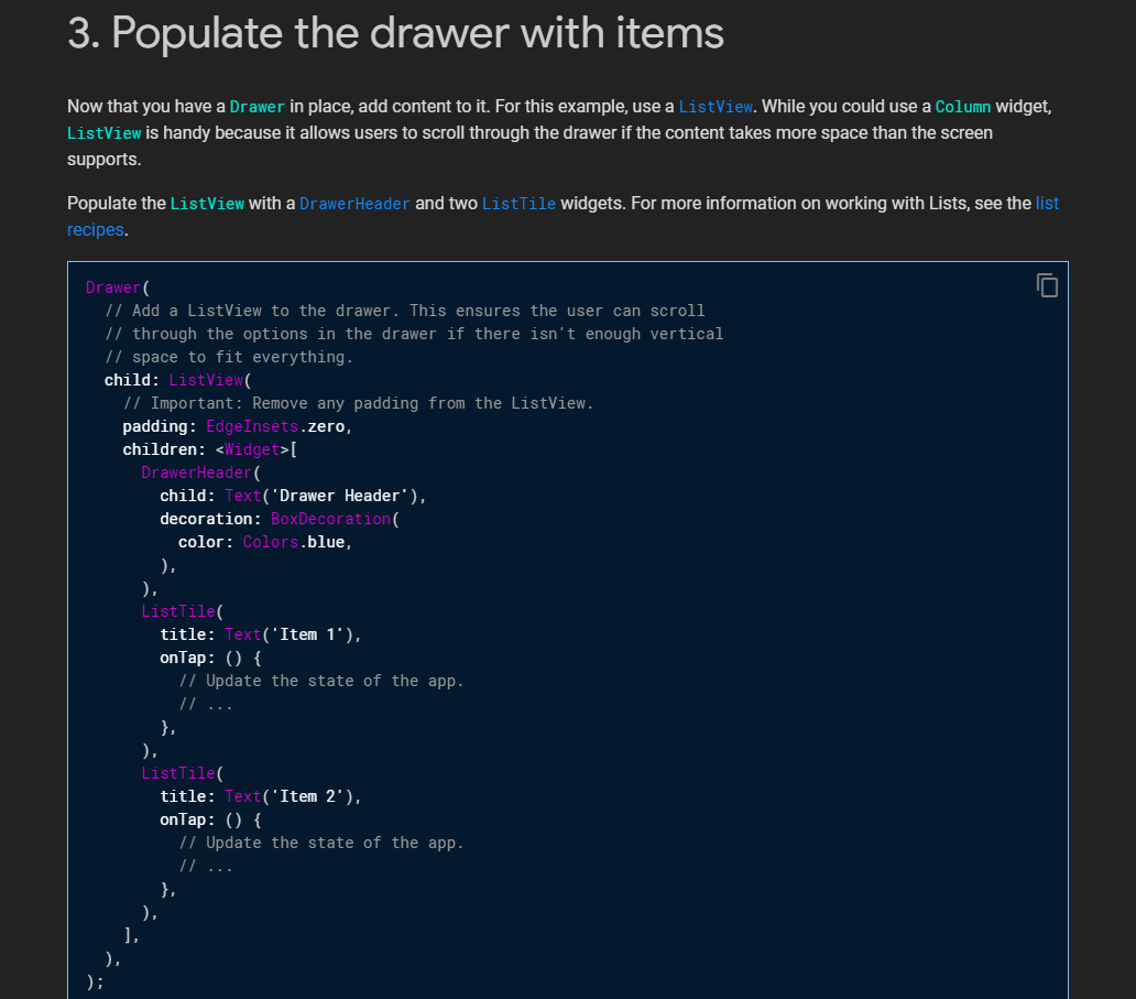 Flutter Docs Dark-er